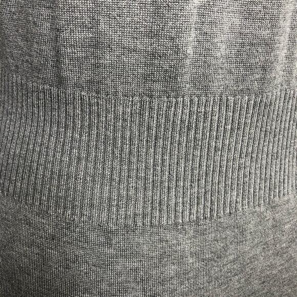 WHBM gray open front waist tie long cardigan sweater size Extra Small XS - Picture 13 of 15